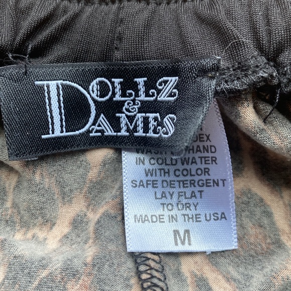 Dollz & Dames cheetah print one-piece swimsuit. - Picture 5 of 5